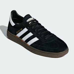 Adidas Black Sneakers with White Stripes